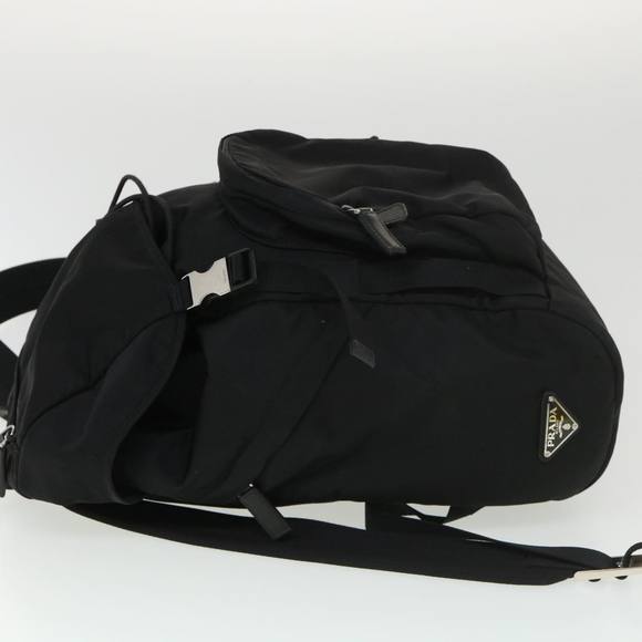 PRADA Backpack Nylon Black Auth ar9069 - Picture 4 of 16